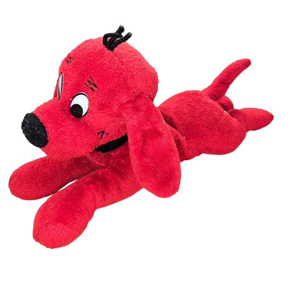 Vintage Y2k Clifford the Big Red Dog Scholastic Plush